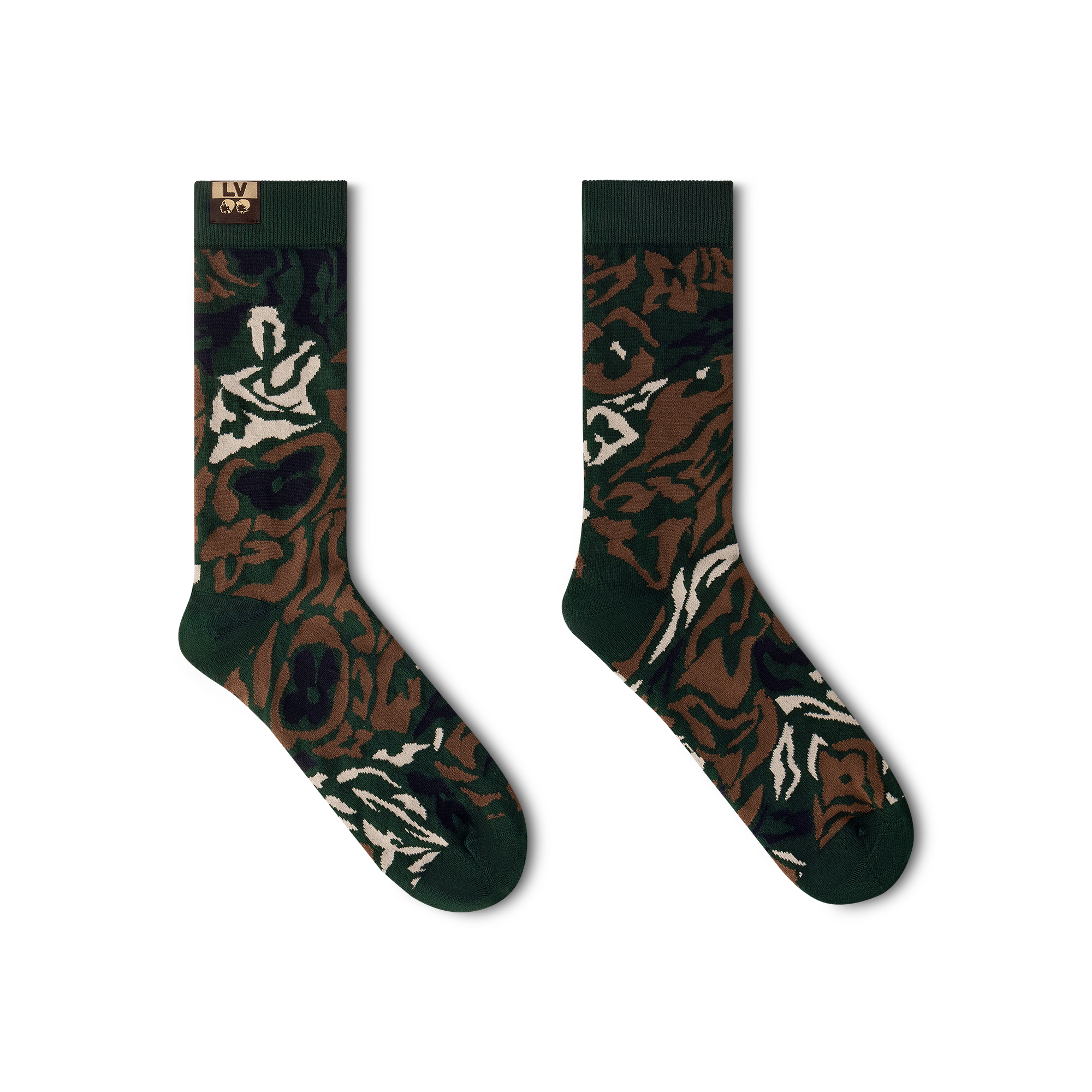LV Camo Socks S00 - Super Lucky Day - For Him | LOUIS VUITTON ®
